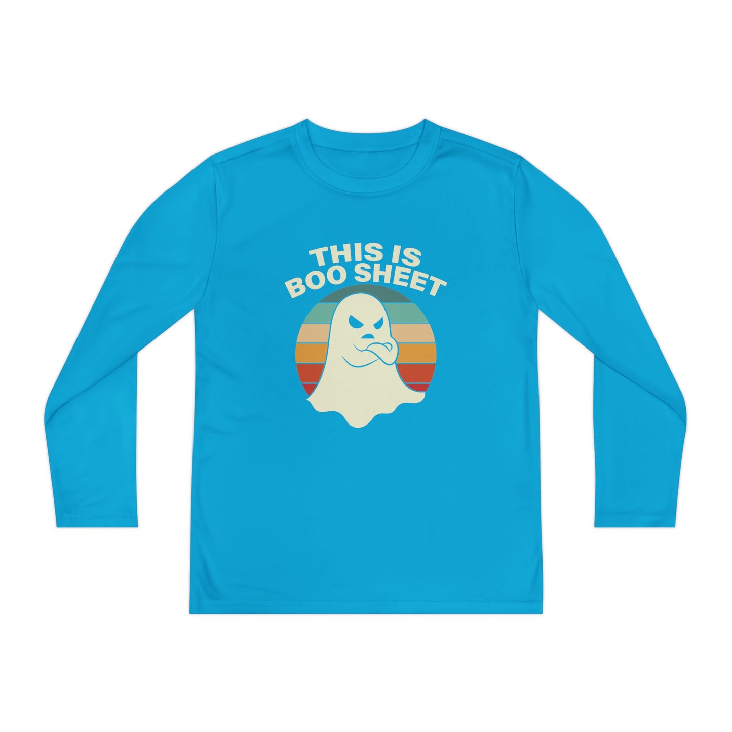 This Is Boo Sheet Funny Halloween T‑Shirt | Sarcastic Ghost Shirt for Spooky Season | Retro Ghost Graphic Tee for Men & Women