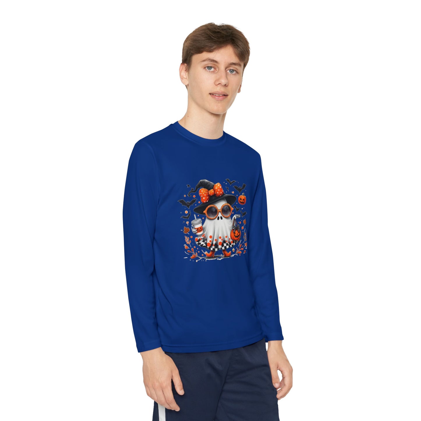 Cute Halloween Ghost  | Trendy Witch Ghost Outfit | Spooky Fall Shirt for Women | Pumpkin Aesthetic Halloween Apparel Gift
