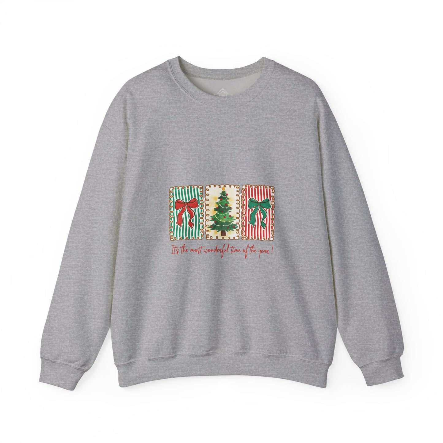 Festive Christmas Tree & Bow Design | It’s the Most Wonderful Time of the Year – Holiday Shirt, Mug, Tote & Home Decor