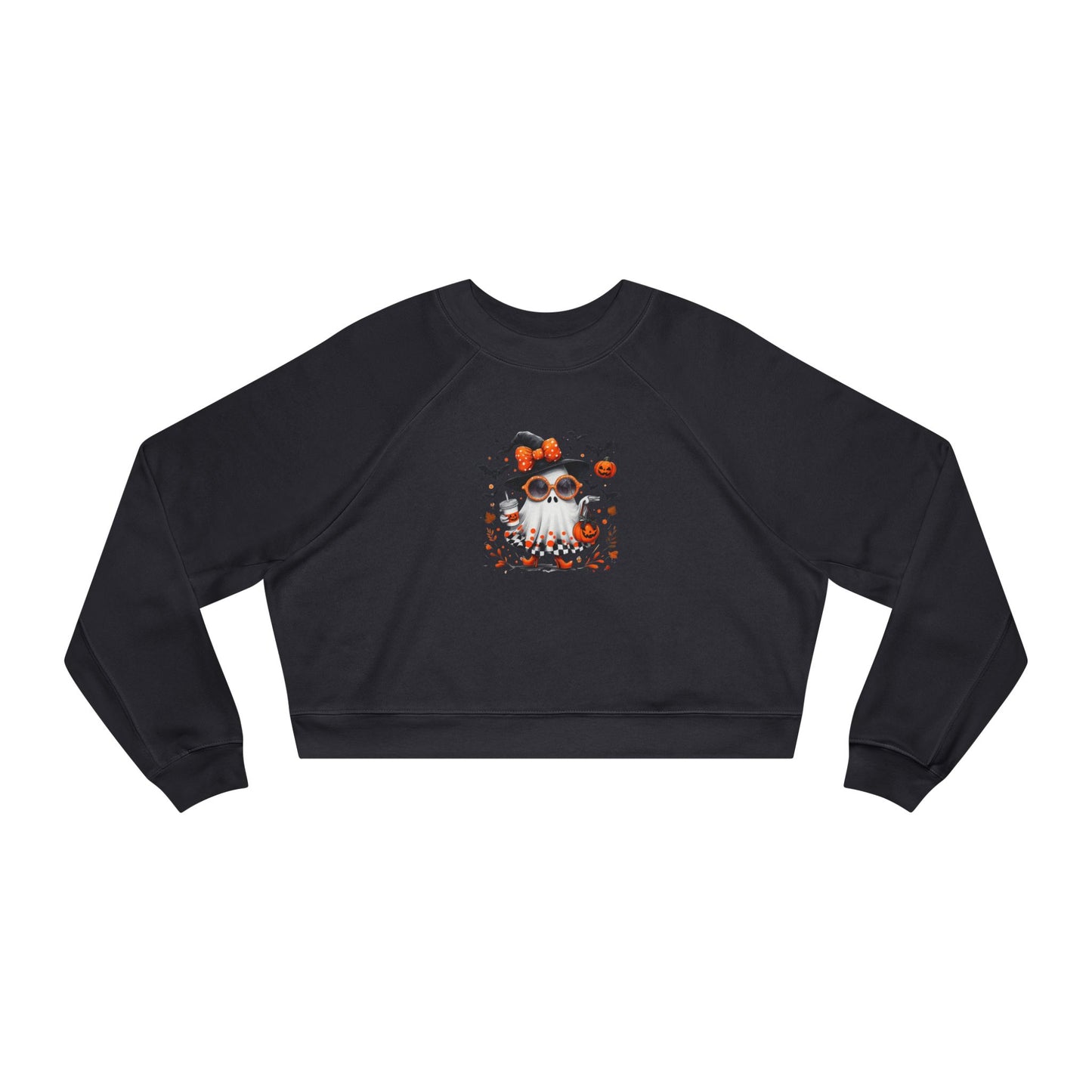 Cute Halloween Ghost | Trendy Witch Ghost Outfit | Spooky Fall Shirt for Women | Pumpkin Aesthetic Halloween Apparel Gift