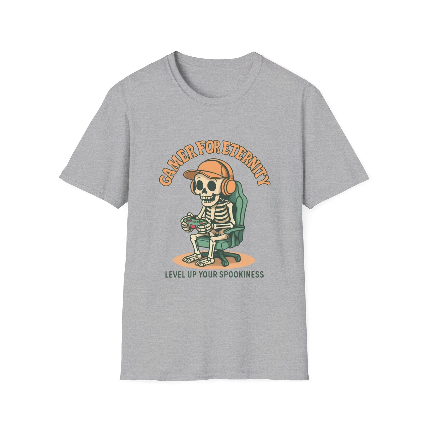 Gamer Skeleton Design – Gaming Skeleton Artwork for Halloween & Spooky Gamers