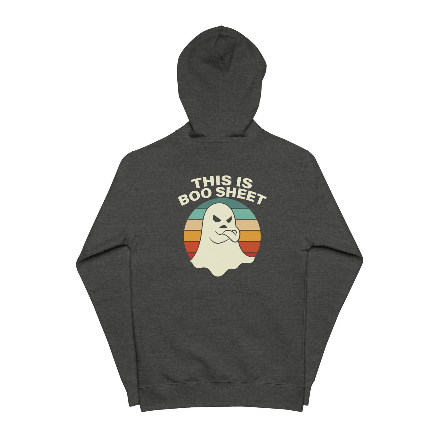 This Is Boo Sheet Funny Halloween T‑Shirt | Sarcastic Ghost Shirt for Spooky Season | Retro Ghost Graphic Tee for Men & Women