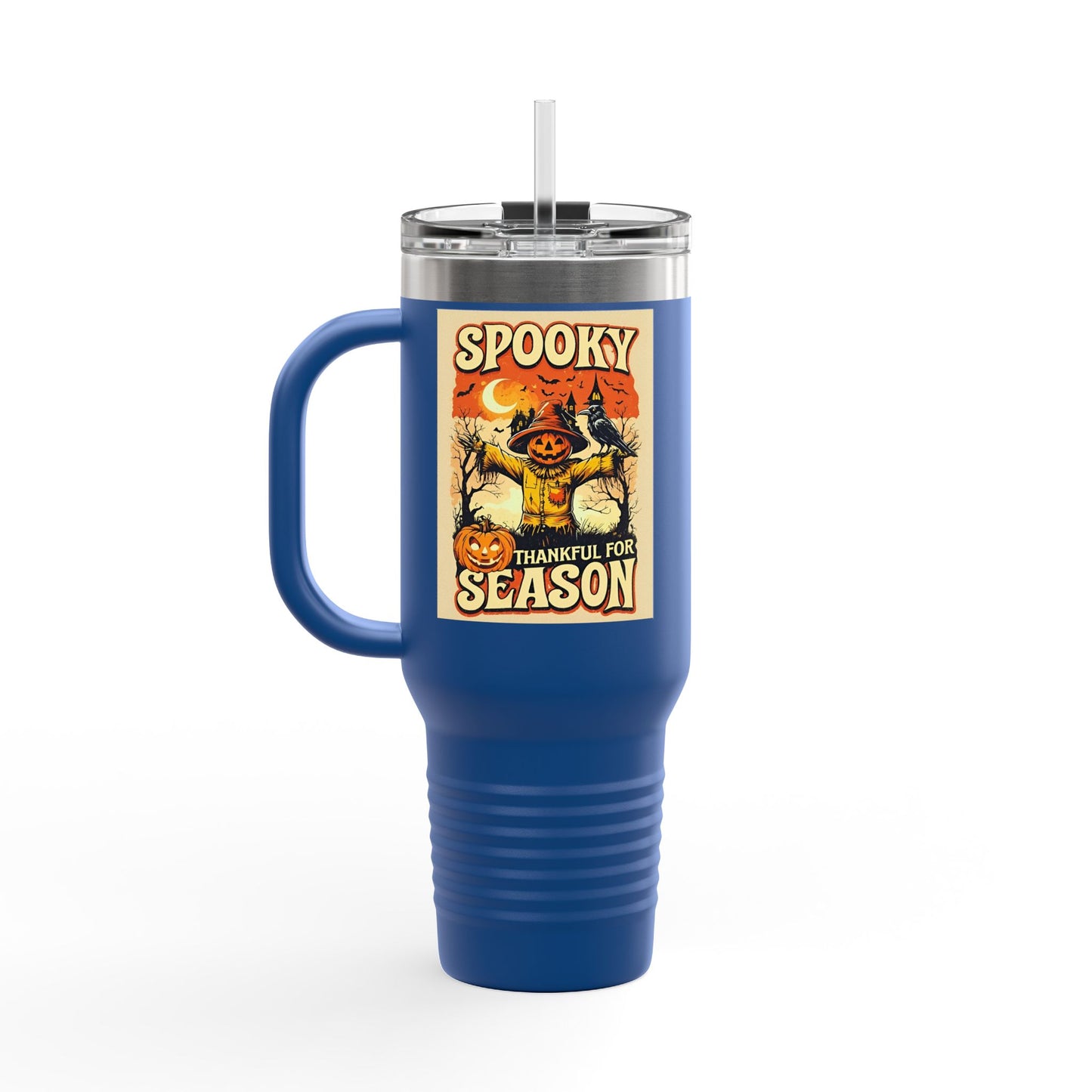 Spooky Thankful for the Season Mug π | Cute Pumpkin Halloween Coffee Cup Travel Mug