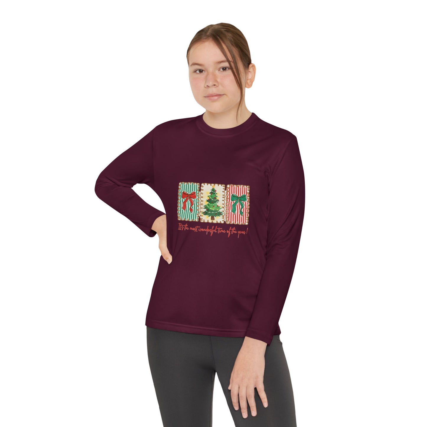 Festive Christmas Tree & Bow Design | It’s the Most Wonderful Time of the Year – Holiday Shirt, Mug, Tote & Home Decor