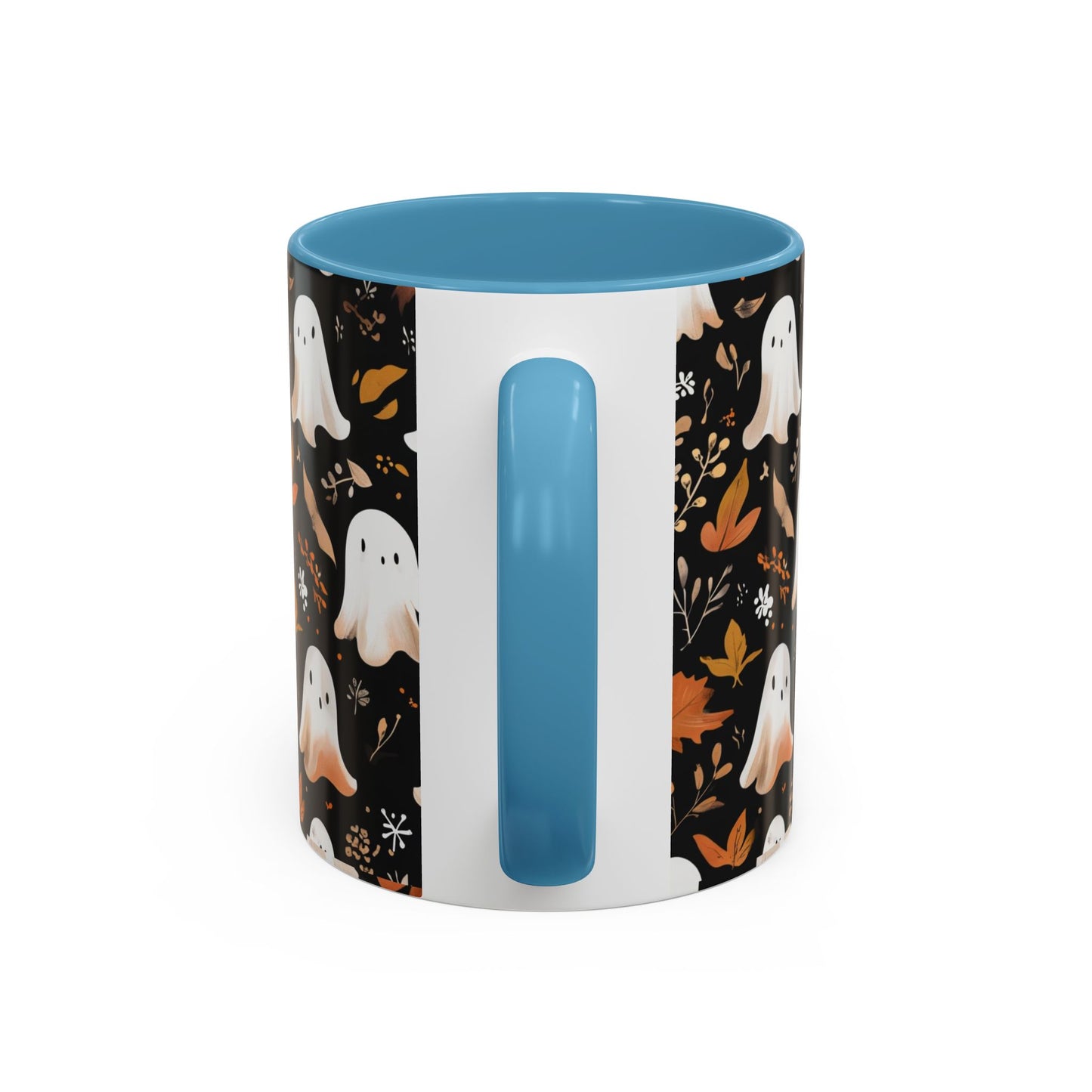 Halloween Ghost Coffee Mug, Cute Fall Mug, Spooky Drinkware, Autumn Gift, Ghost Decor, Accent Mug