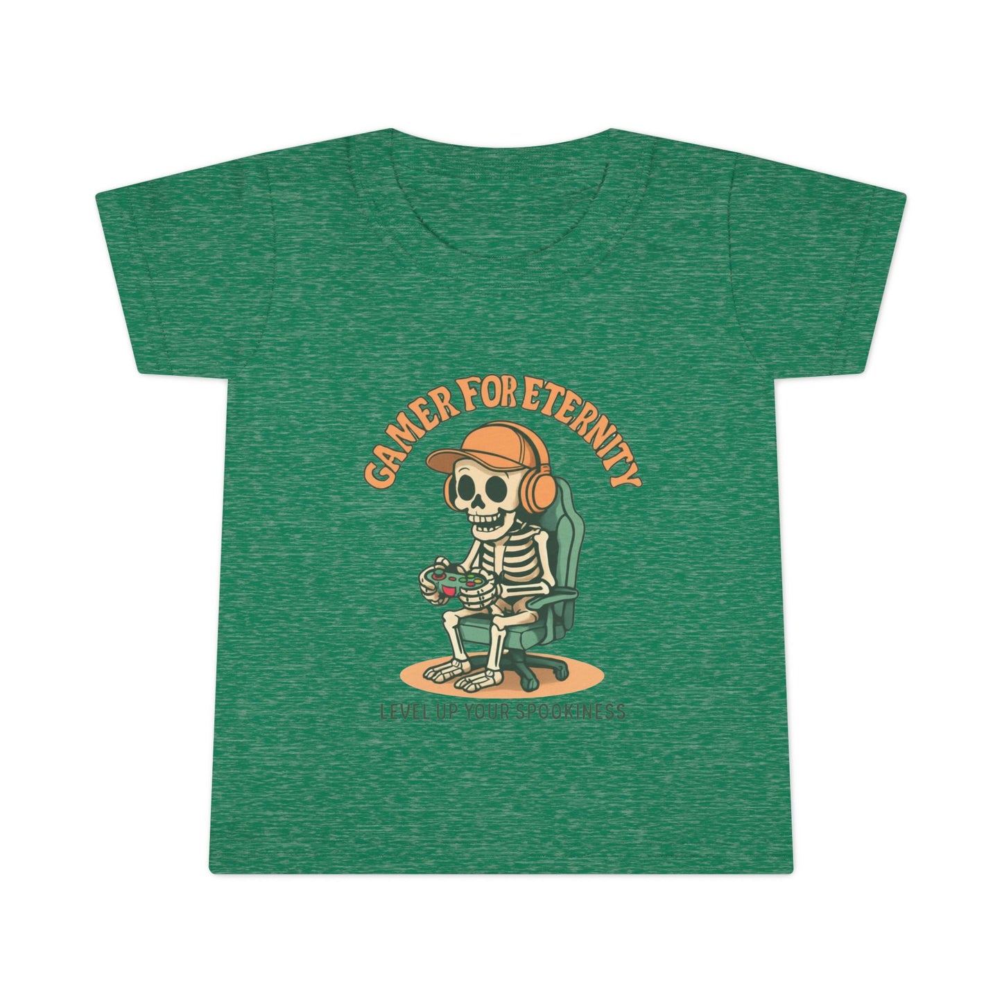 Toddler Skeleton Gamer T-Shirt, Cute Kids Tee, Halloween Costume, Birthday Gift, Casual Wear, Funny Toddler Shirt, Toddler T-Shirt