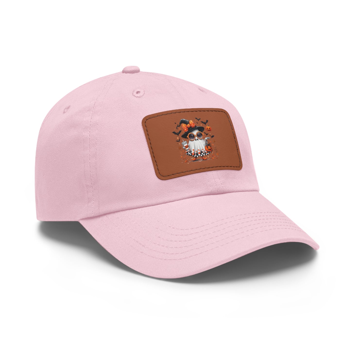 Cute Halloween Ghost T-Shirt | Trendy Witch Ghost Outfit | Spooky Fall Shirt for Women | Pumpkin Aesthetic Halloween Apparel Gift Dad Hat