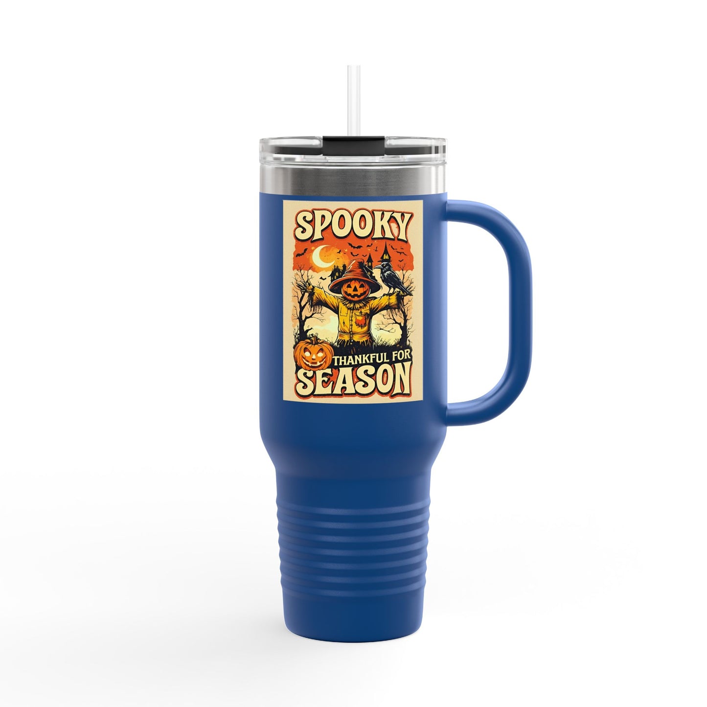 Spooky Thankful for the Season Mug π | Cute Pumpkin Halloween Coffee Cup Travel Mug