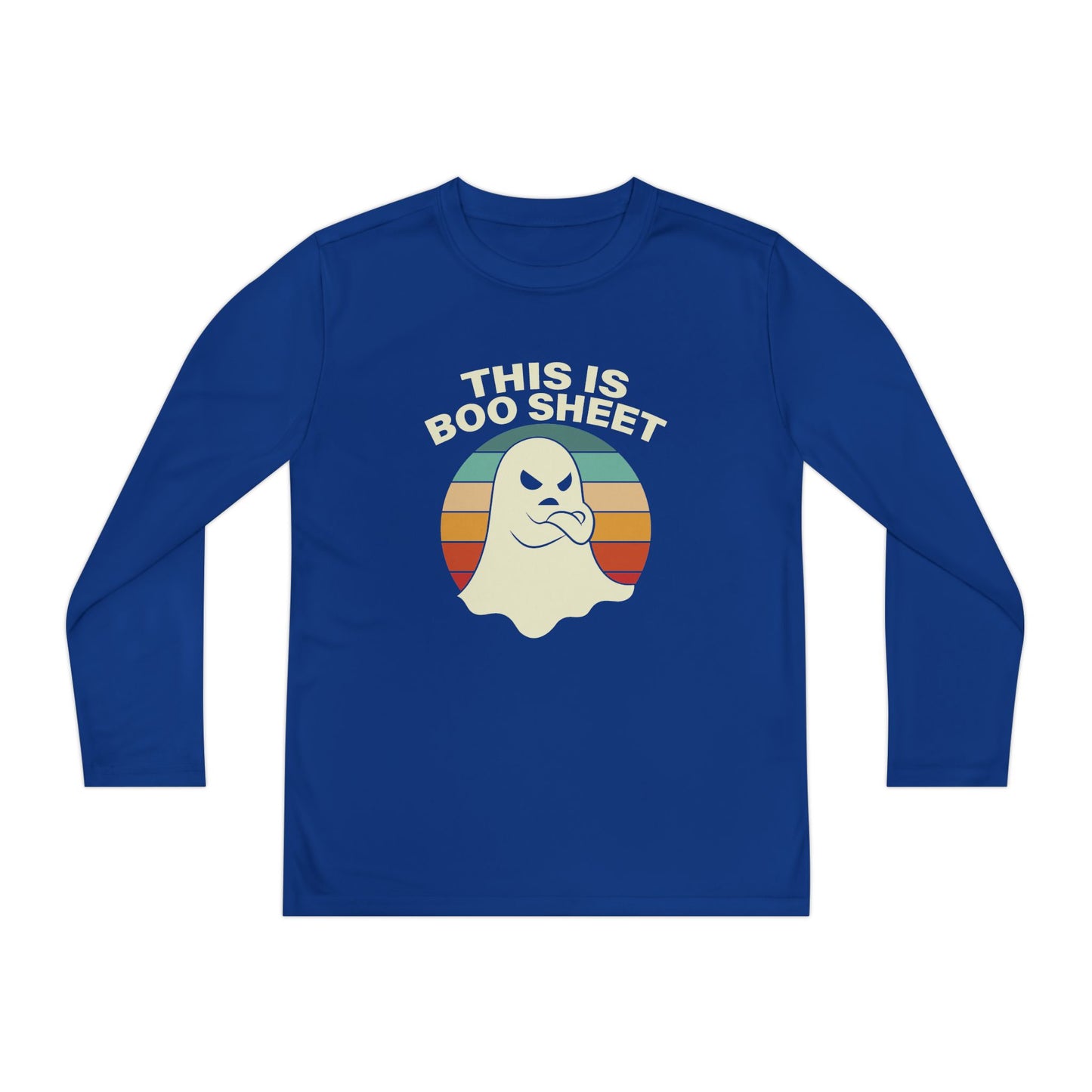 This Is Boo Sheet Funny Halloween T‑Shirt | Sarcastic Ghost Shirt for Spooky Season | Retro Ghost Graphic Tee for Men & Women