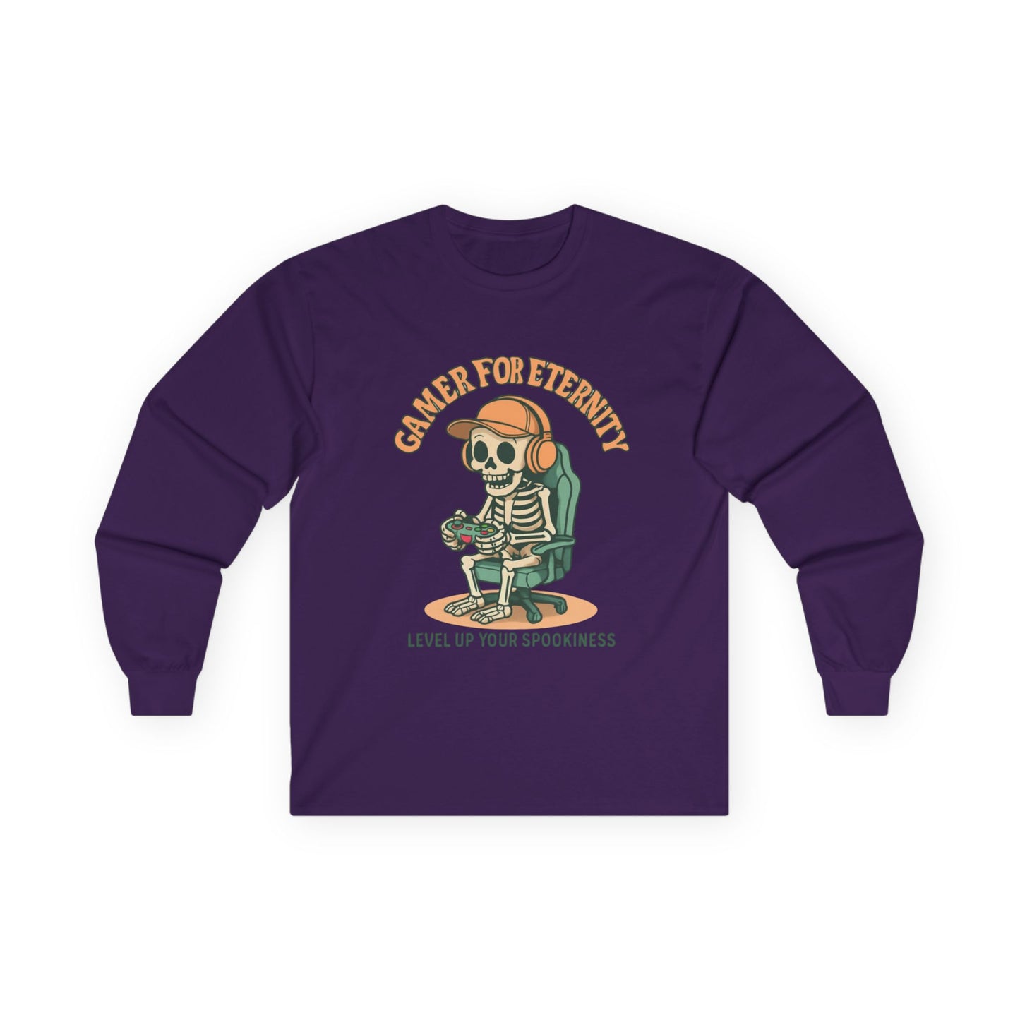 Gamer Skeleton Design – Gaming Skeleton Artwork for Halloween & Spooky Gamers