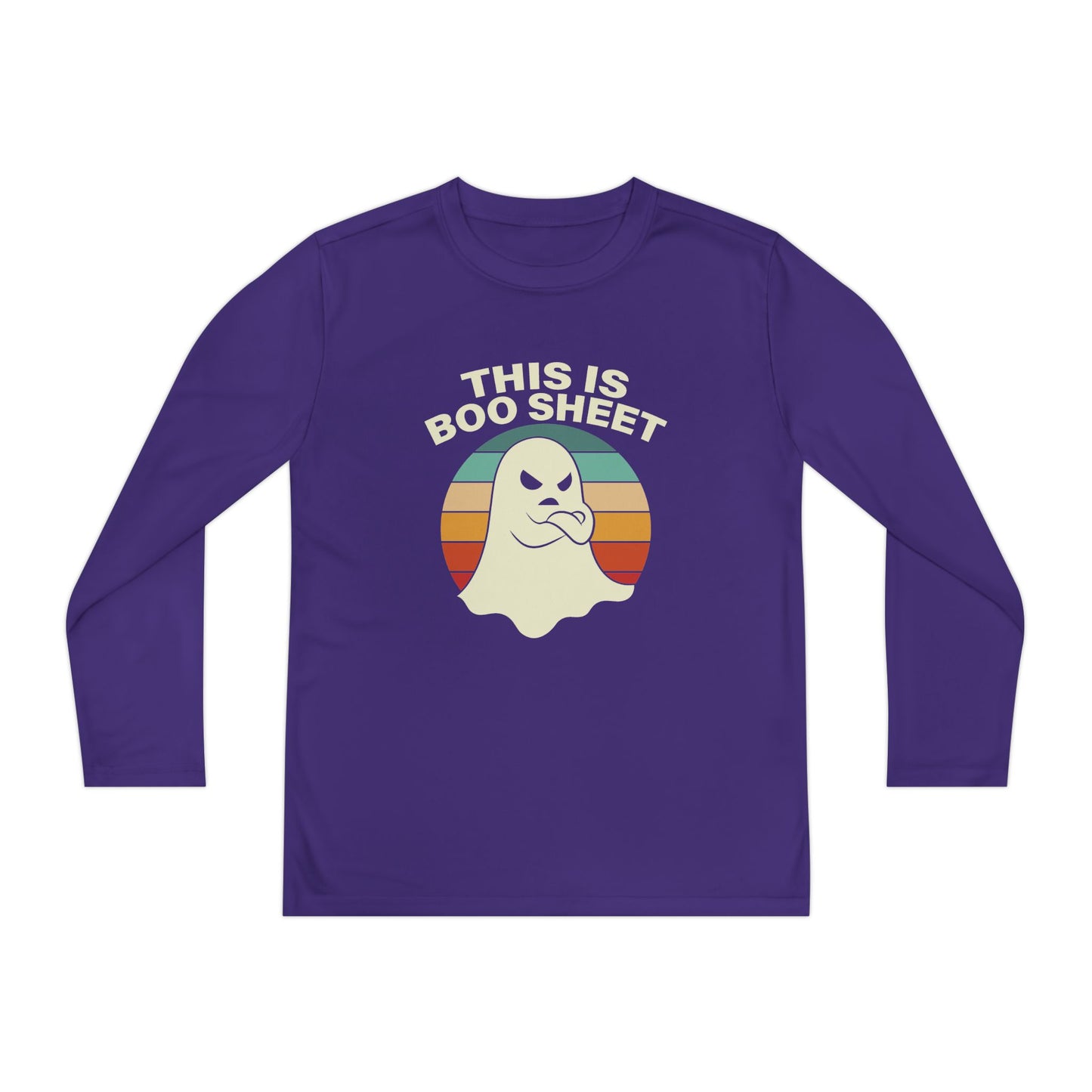 This Is Boo Sheet Funny Halloween T‑Shirt | Sarcastic Ghost Shirt for Spooky Season | Retro Ghost Graphic Tee for Men & Women