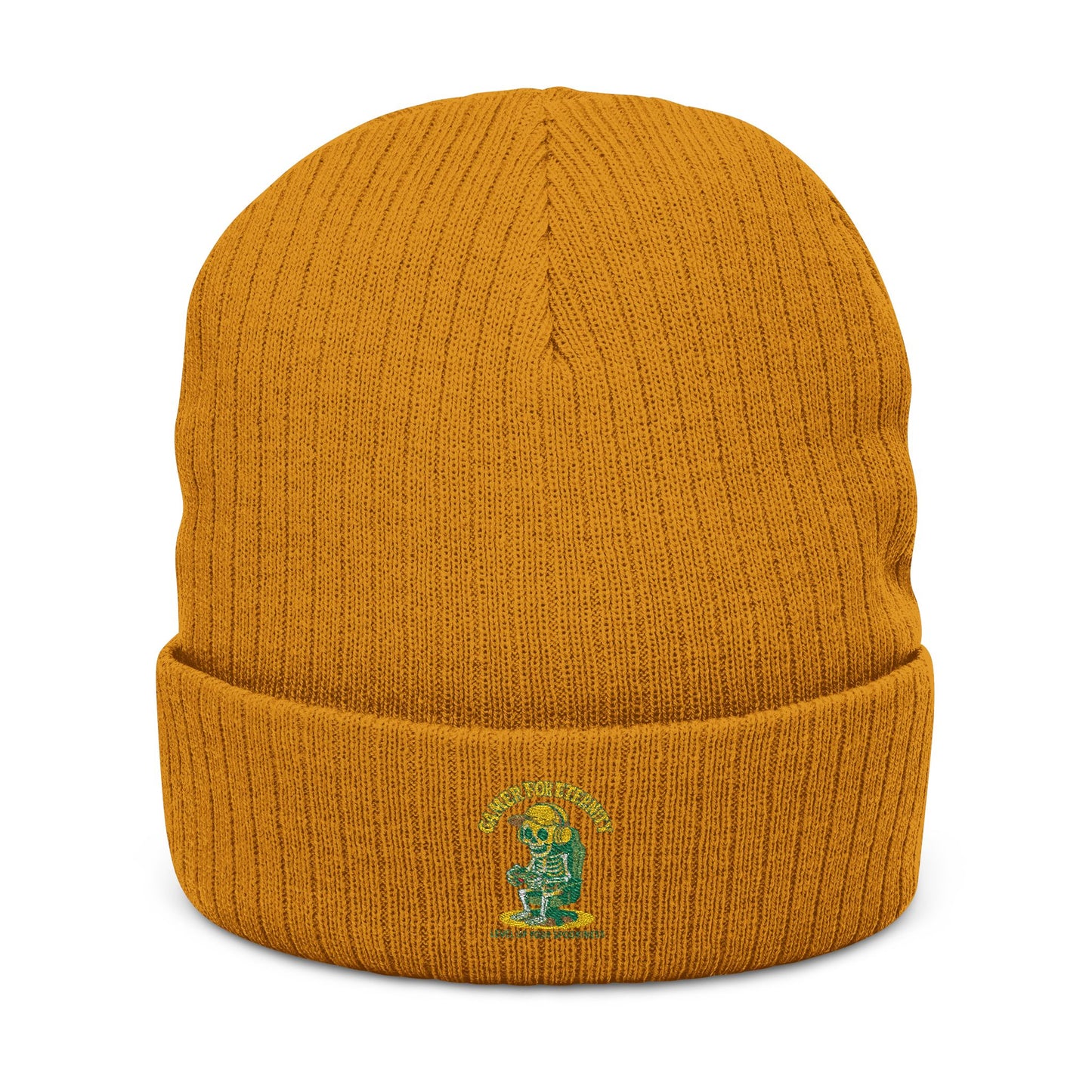 Custom Ribbed Knit Beanie with Embroidery, Perfect Gift for Winter, Beanie Hat for Men and Women, Warm Headwear for Holidays, Knit Cap