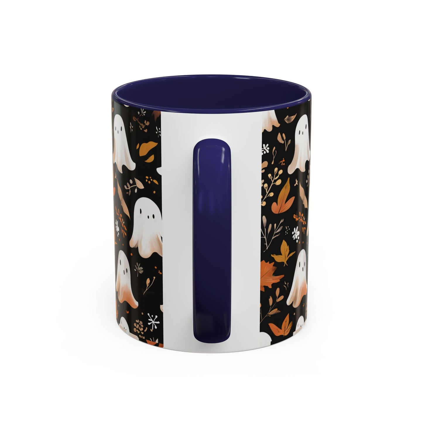 Halloween Ghost Coffee Mug, Cute Fall Mug, Spooky Drinkware, Autumn Gift, Ghost Decor, Accent Mug