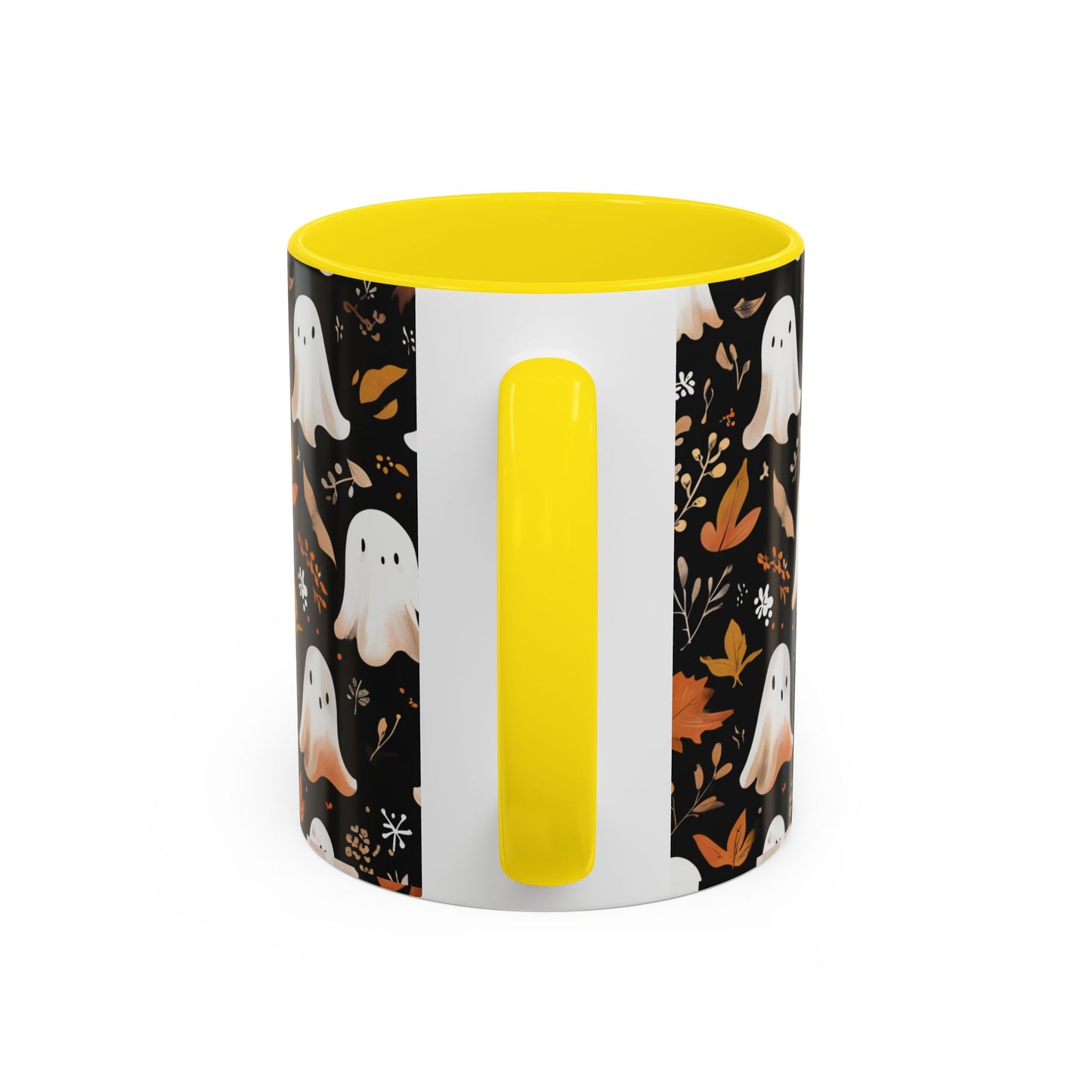Halloween Ghost Coffee Mug, Cute Fall Mug, Spooky Drinkware, Autumn Gift, Ghost Decor, Accent Mug