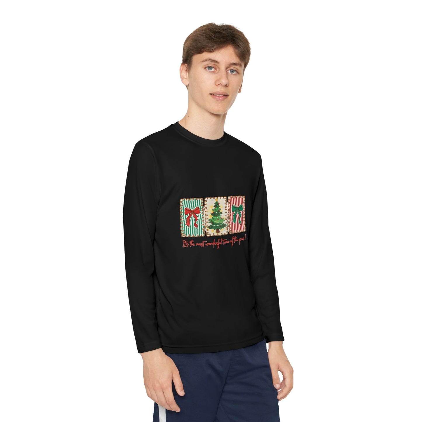 Festive Christmas Tree & Bow Design | It’s the Most Wonderful Time of the Year – Holiday Shirt, Mug, Tote & Home Decor