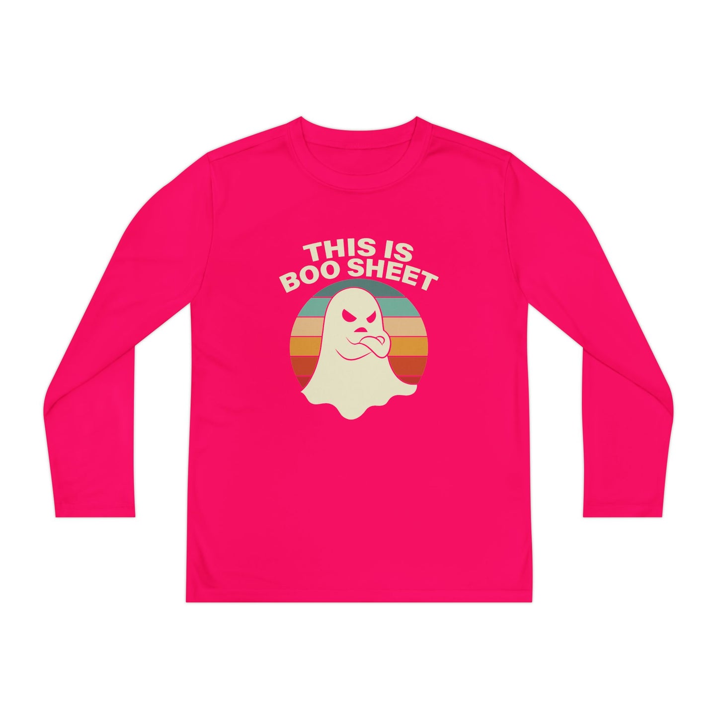 This Is Boo Sheet Funny Halloween T‑Shirt | Sarcastic Ghost Shirt for Spooky Season | Retro Ghost Graphic Tee for Men & Women