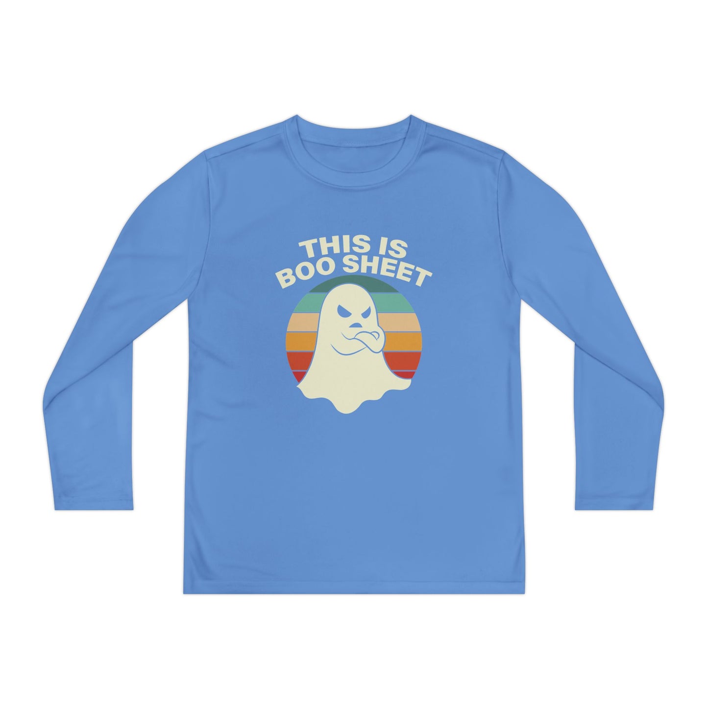 This Is Boo Sheet Funny Halloween T‑Shirt | Sarcastic Ghost Shirt for Spooky Season | Retro Ghost Graphic Tee for Men & Women