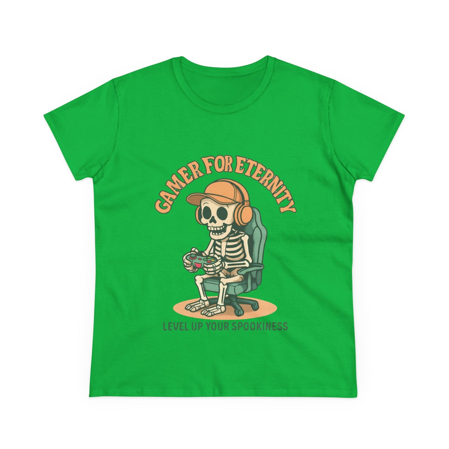 Halloween Gamer Tee, Gamer for Eternity Shirt, Spooky T-Shirt, Video Game Apparel, Halloween Costume Top