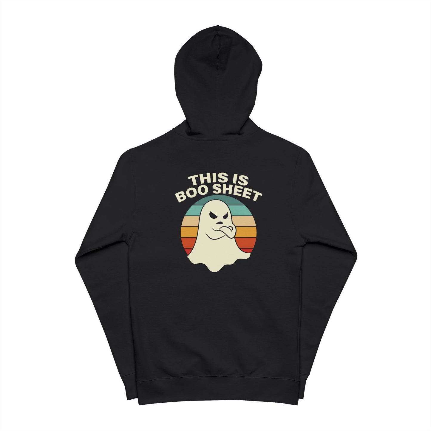 This Is Boo Sheet Funny Halloween T‑Shirt | Sarcastic Ghost Shirt for Spooky Season | Retro Ghost Graphic Tee for Men & Women