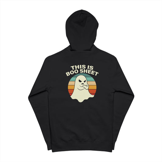 This Is Boo Sheet Funny Halloween T‑Shirt | Sarcastic Ghost Shirt for Spooky Season | Retro Ghost Graphic Tee for Men & Women