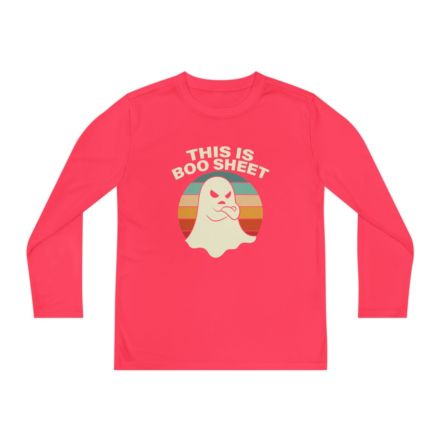 This Is Boo Sheet Funny Halloween T‑Shirt | Sarcastic Ghost Shirt for Spooky Season | Retro Ghost Graphic Tee for Men & Women
