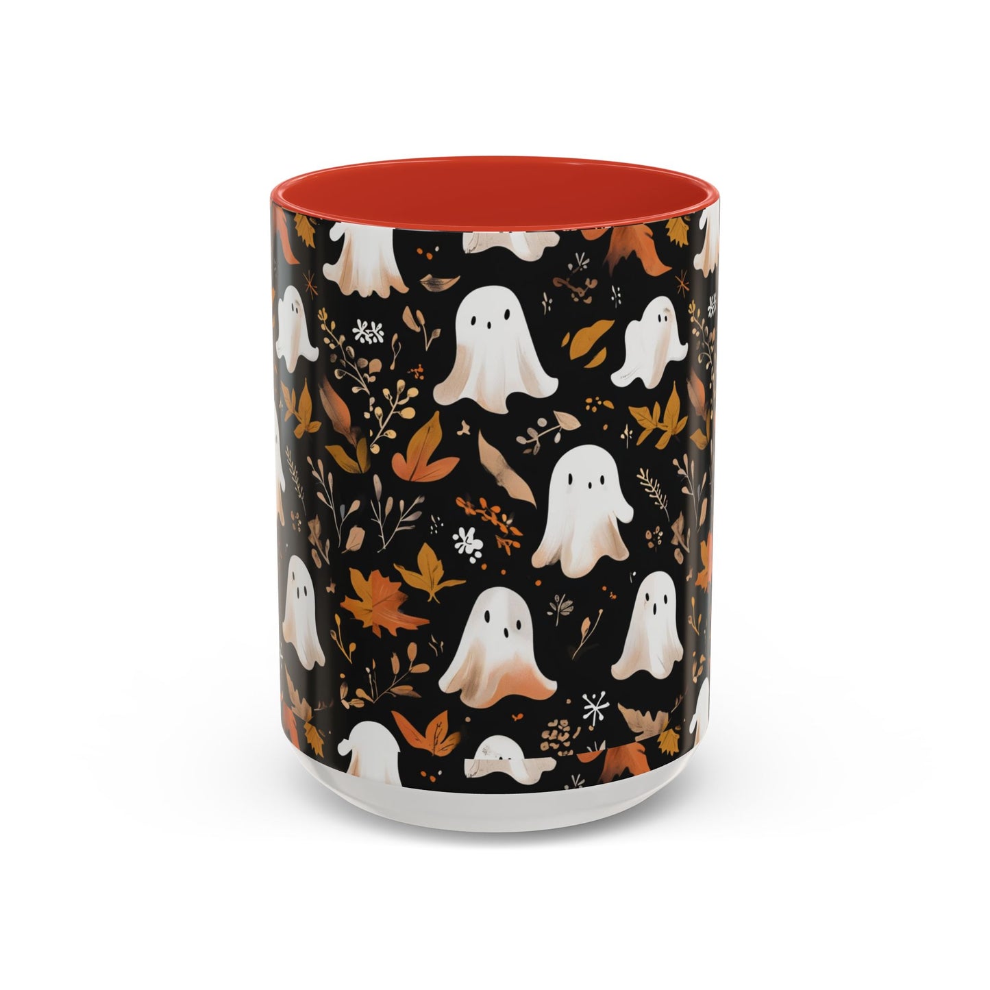 Halloween Ghost Coffee Mug, Cute Fall Mug, Spooky Drinkware, Autumn Gift, Ghost Decor, Accent Mug