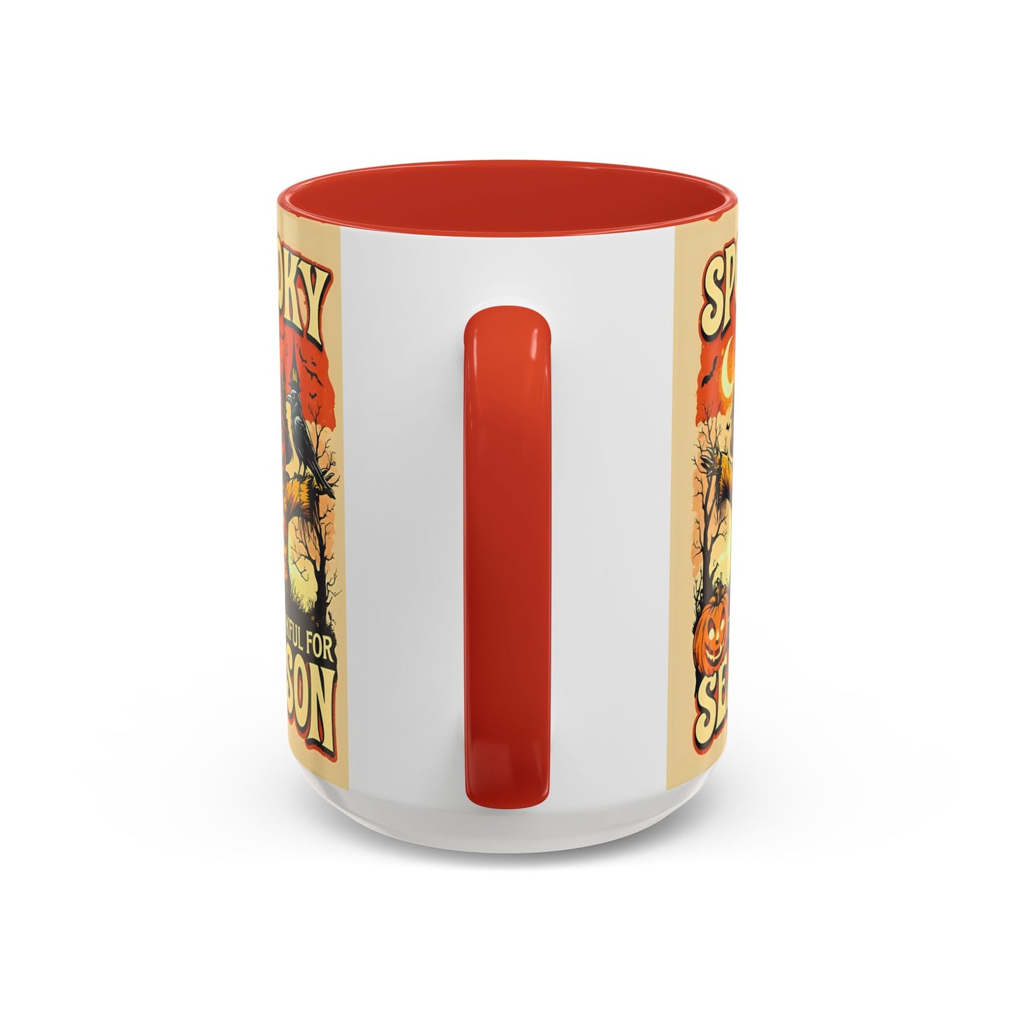 Spooky Thankful for the Season Mug π | Cute Pumpkin Halloween Coffee Cup Accent Mug