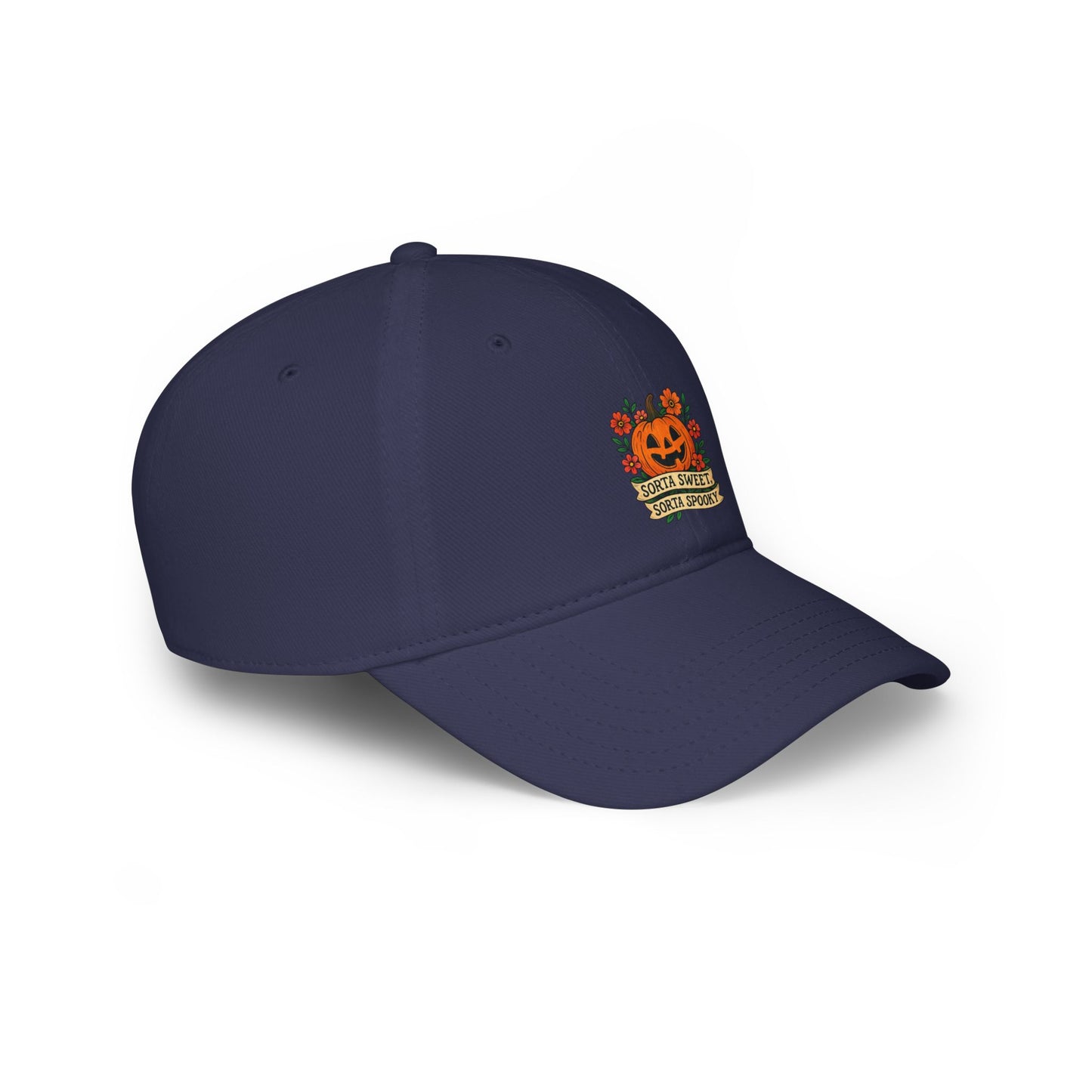 Cute Pumpkin Design – Sorta Sweet, Sorta Spooky Halloween Artwork Baseball Caps