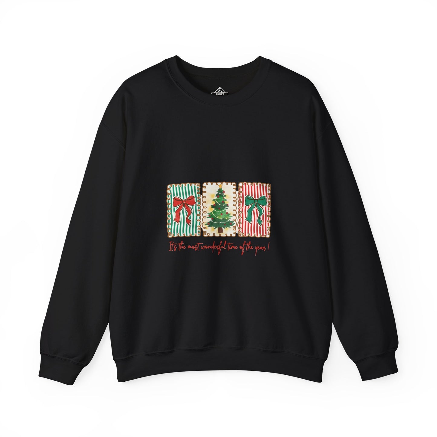 Festive Christmas Tree & Bow Design | It’s the Most Wonderful Time of the Year – Holiday Shirt, Mug, Tote & Home Decor