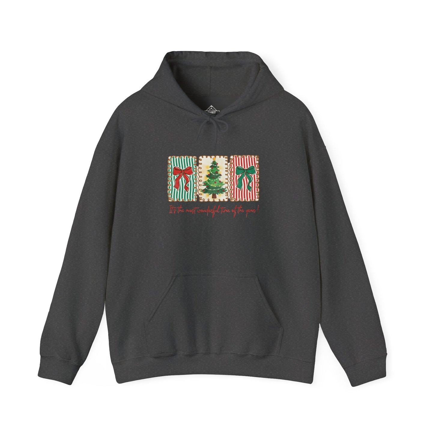 Festive Christmas Tree & Bow Design | It’s the Most Wonderful Time of the Year – Holiday Shirt, Mug, Tote & Home Decor