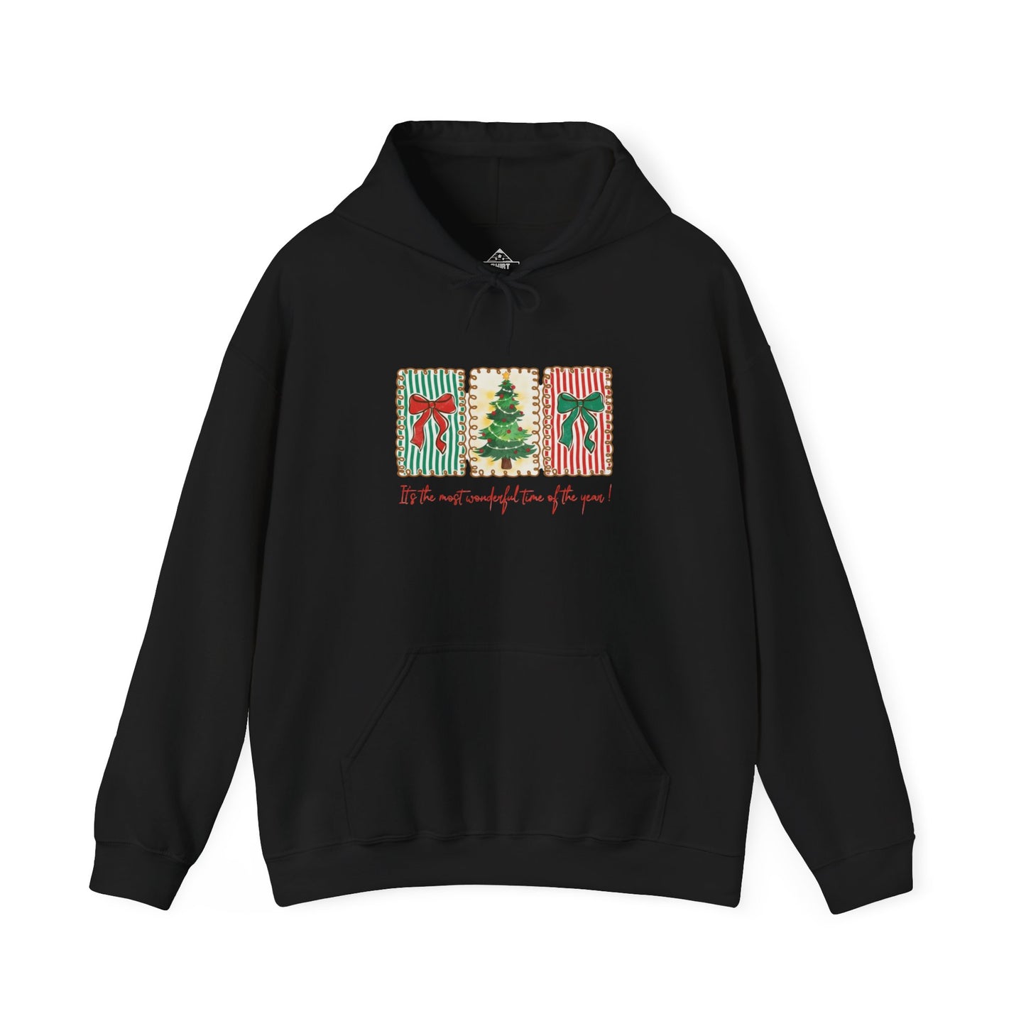Festive Christmas Tree & Bow Design | It’s the Most Wonderful Time of the Year – Holiday Shirt, Mug, Tote & Home Decor