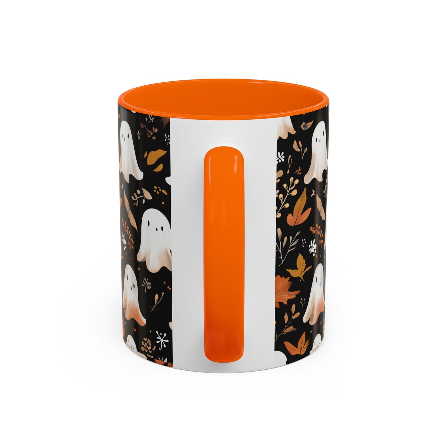 Halloween Ghost Coffee Mug, Cute Fall Mug, Spooky Drinkware, Autumn Gift, Ghost Decor, Accent Mug