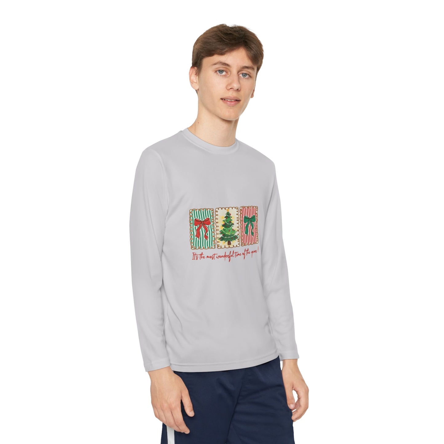 Festive Christmas Tree & Bow Design | It’s the Most Wonderful Time of the Year – Holiday Shirt, Mug, Tote & Home Decor