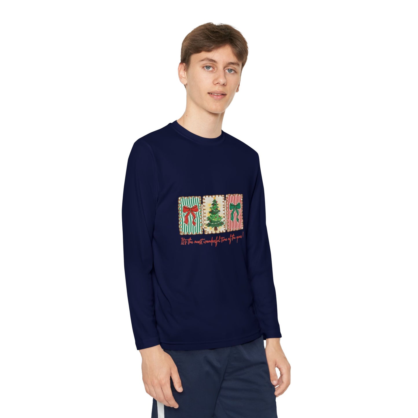 Festive Christmas Tree & Bow Design | It’s the Most Wonderful Time of the Year – Holiday Shirt, Mug, Tote & Home Decor