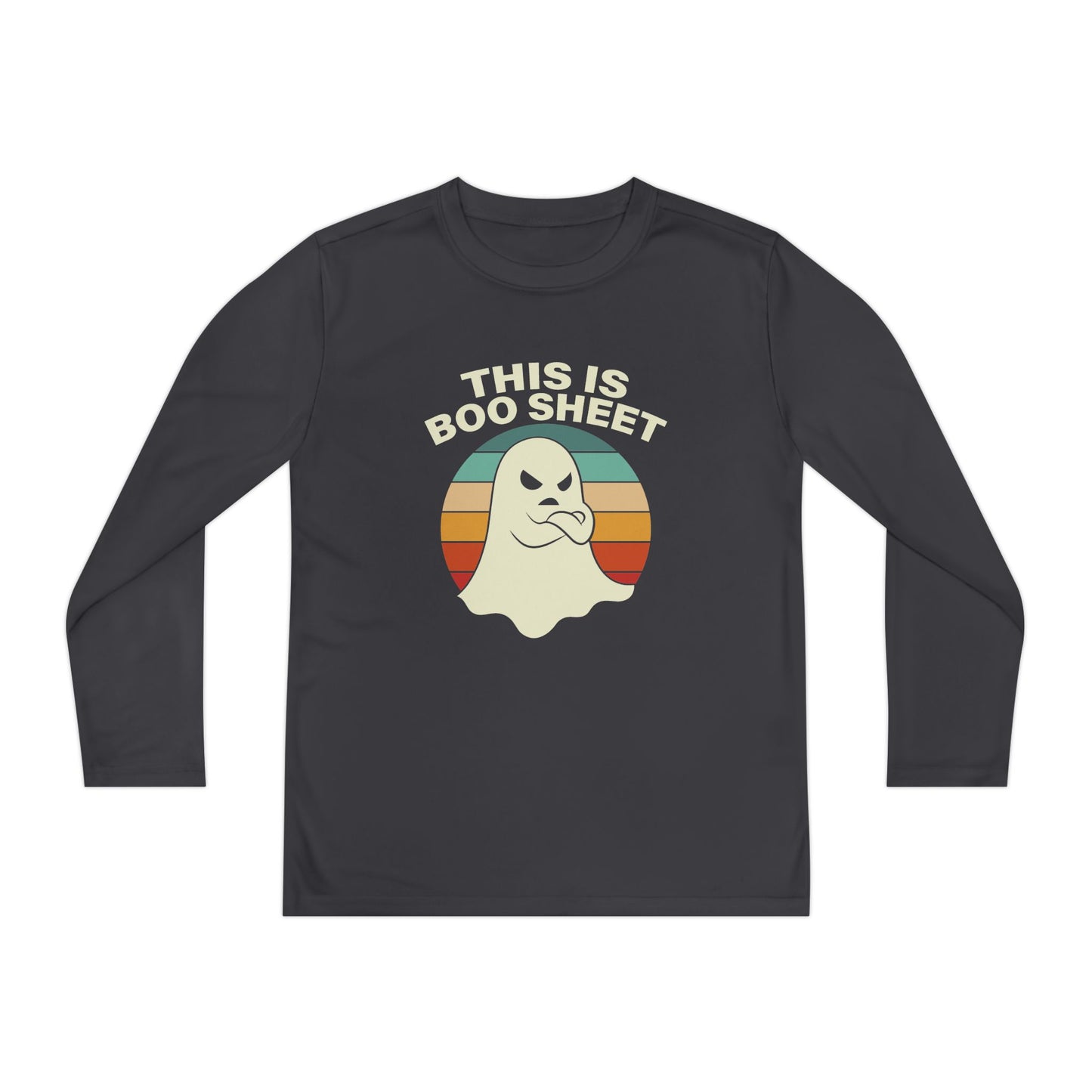 This Is Boo Sheet Funny Halloween T‑Shirt | Sarcastic Ghost Shirt for Spooky Season | Retro Ghost Graphic Tee for Men & Women