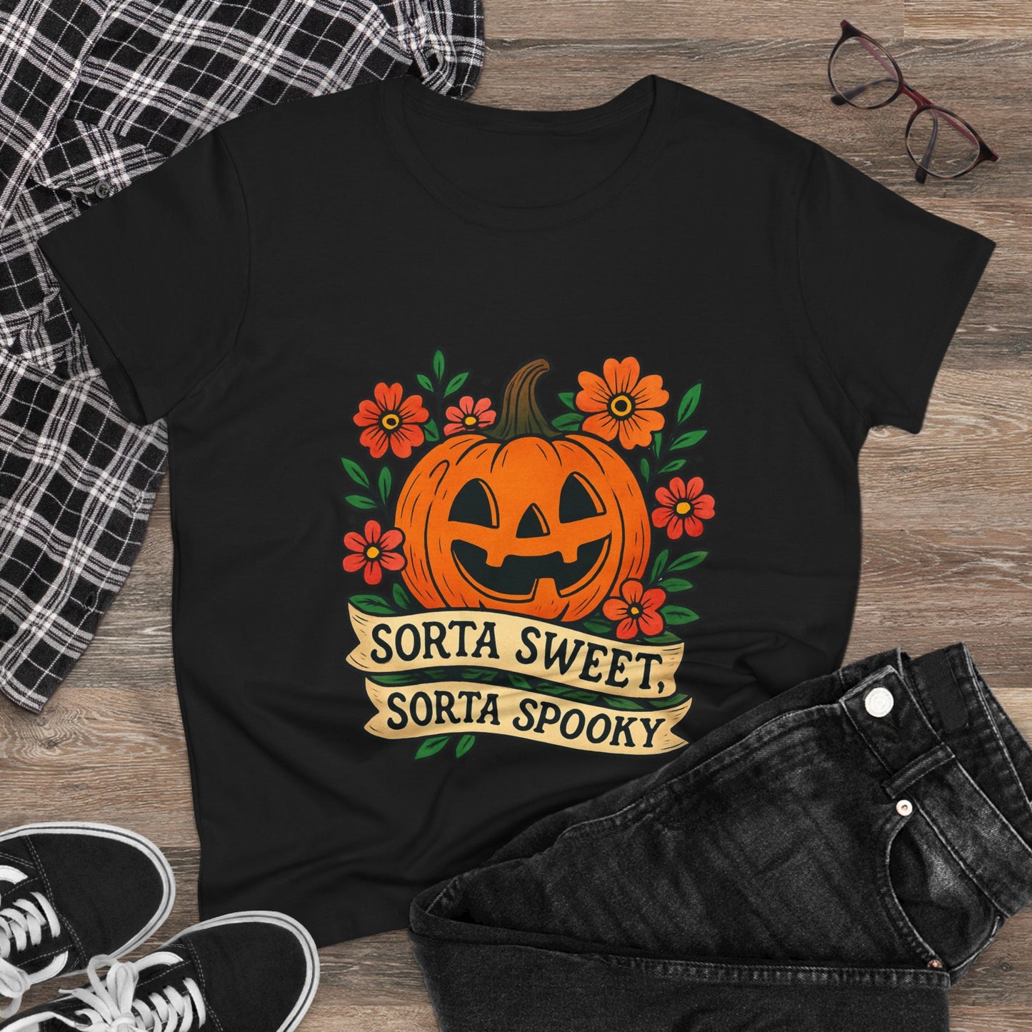 Cute Pumpkin Design – Sorta Sweet, Sorta Spooky Halloween Artwork