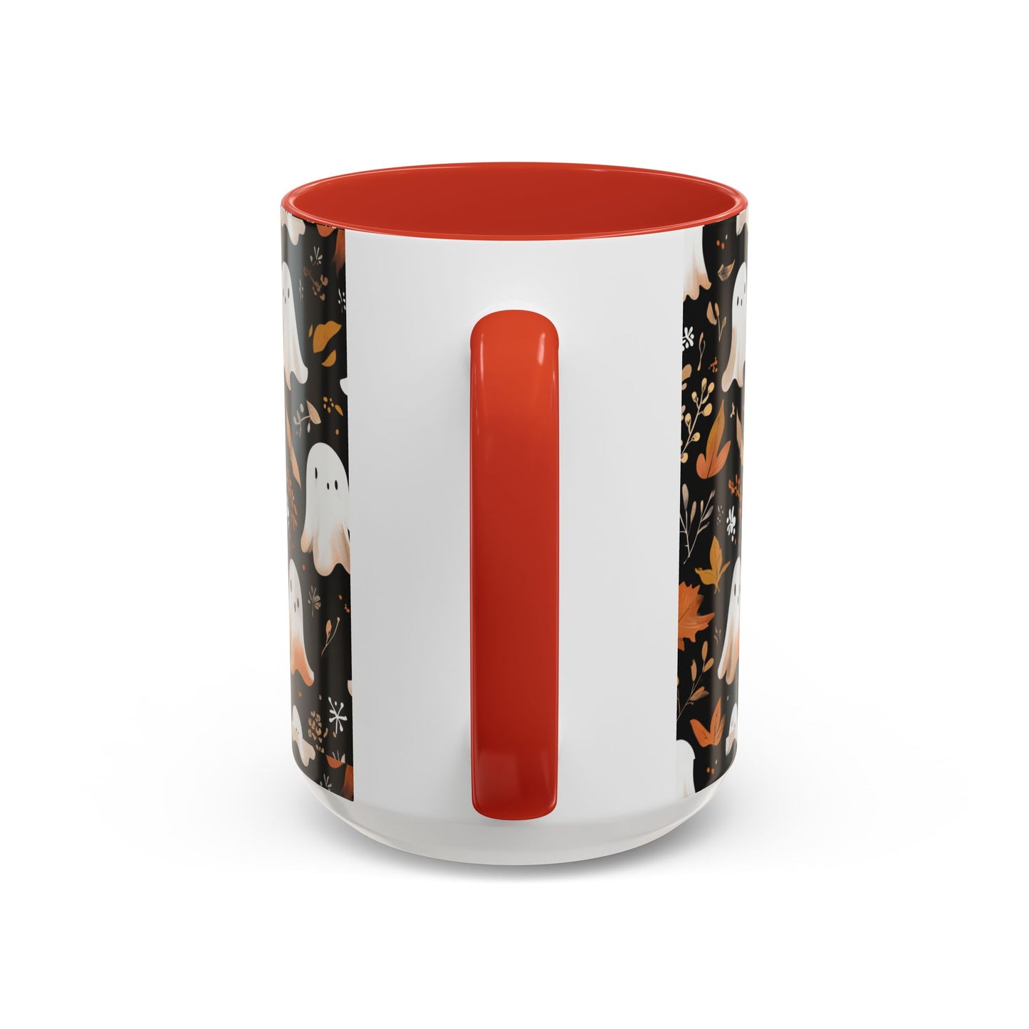 Halloween Ghost Coffee Mug, Cute Fall Mug, Spooky Drinkware, Autumn Gift, Ghost Decor, Accent Mug