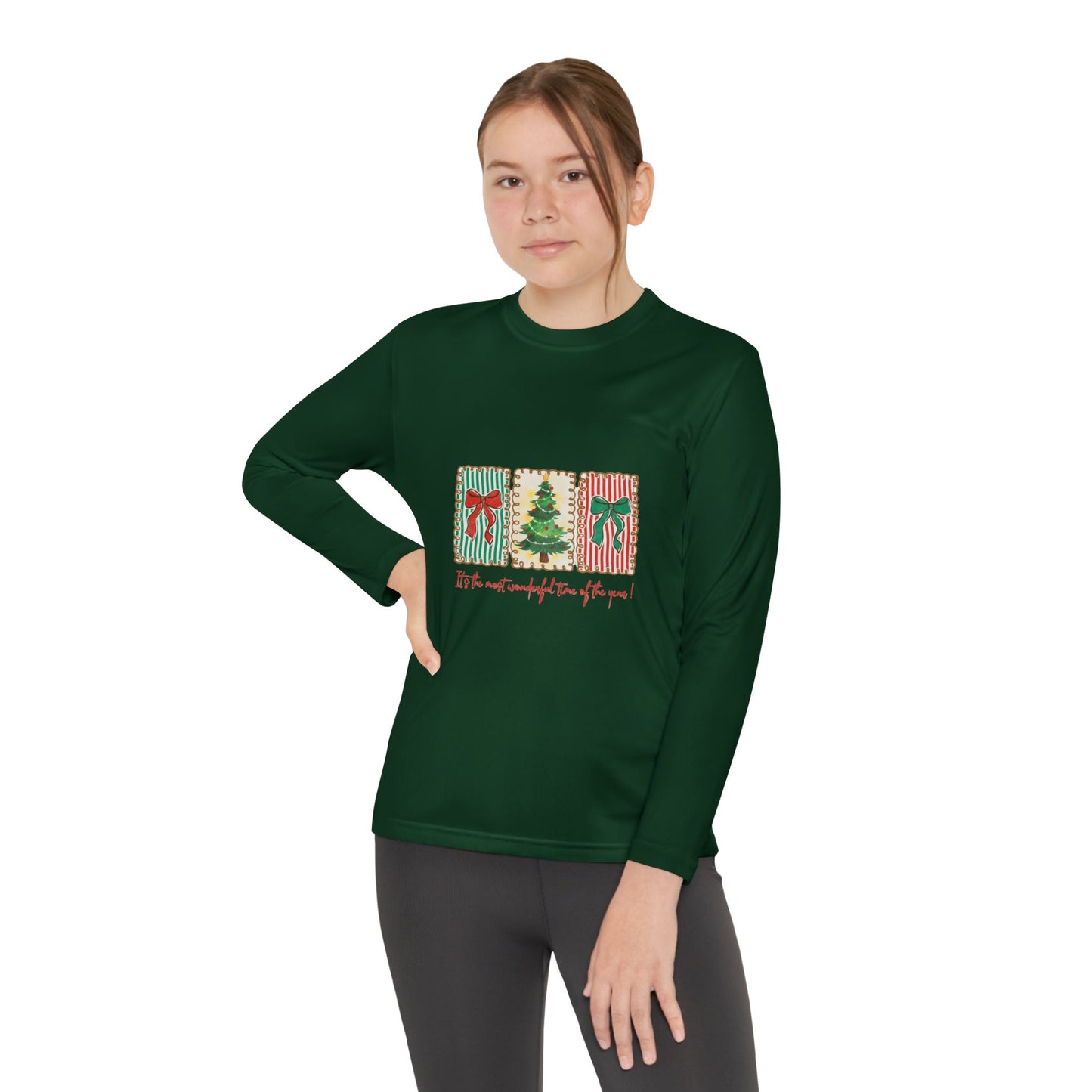 Festive Christmas Tree & Bow Design | It’s the Most Wonderful Time of the Year – Holiday Shirt, Mug, Tote & Home Decor