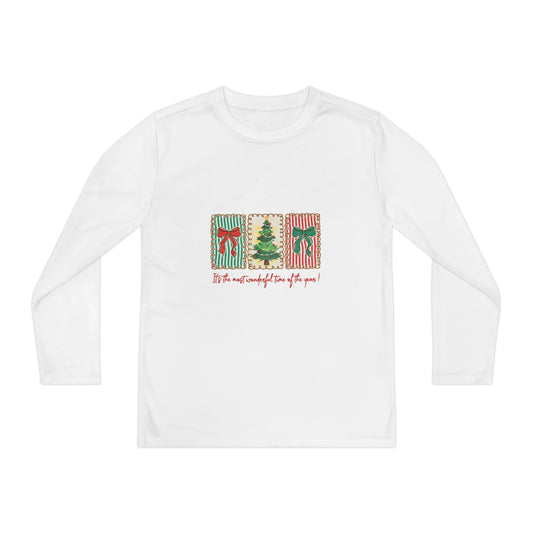 Festive Christmas Tree & Bow Design | It’s the Most Wonderful Time of the Year – Holiday Shirt, Mug, Tote & Home Decor