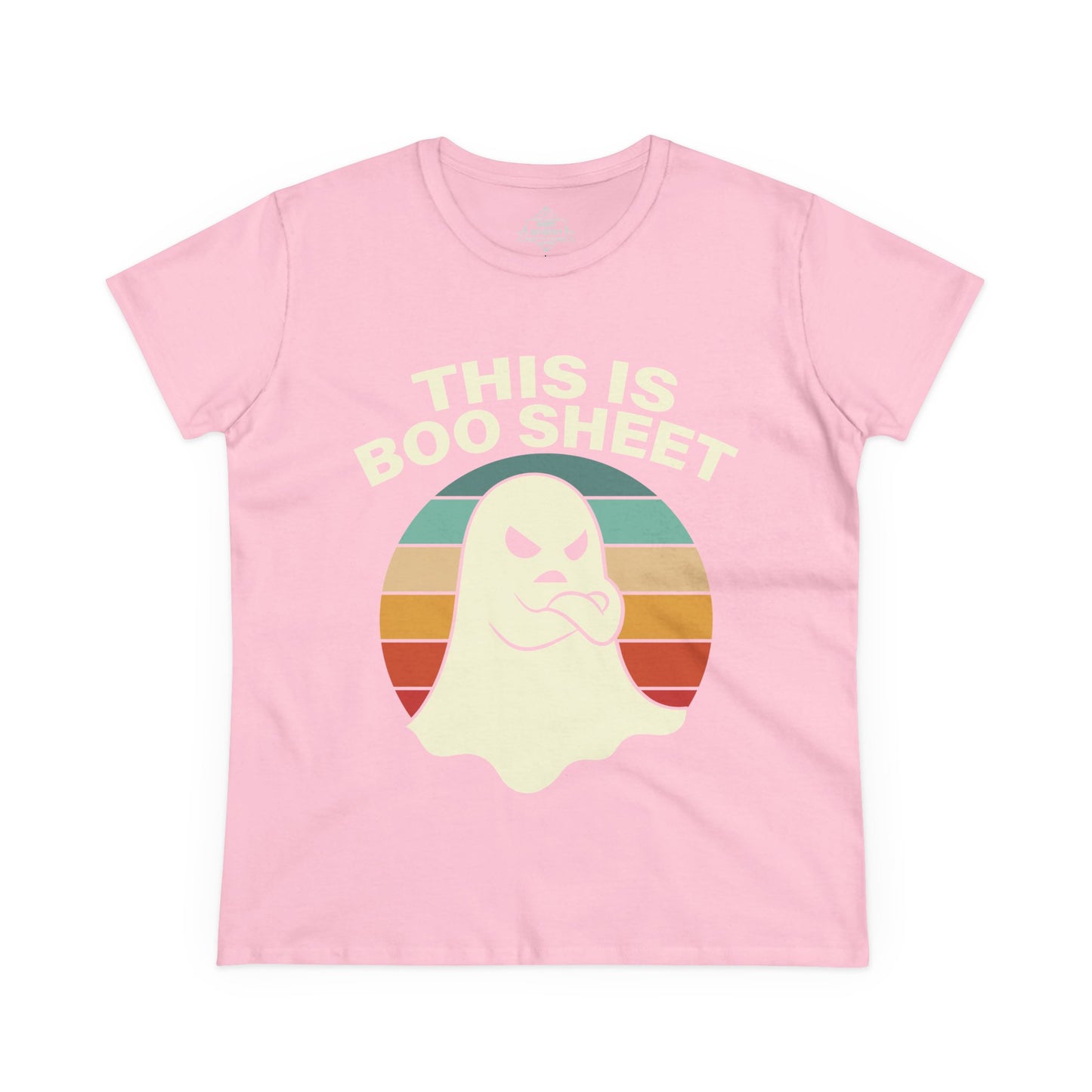 This Is Boo Sheet Funny Halloween | Sarcastic Ghost Shirt for Spooky Season | Retro Ghost Graphic Tee for Men & Women