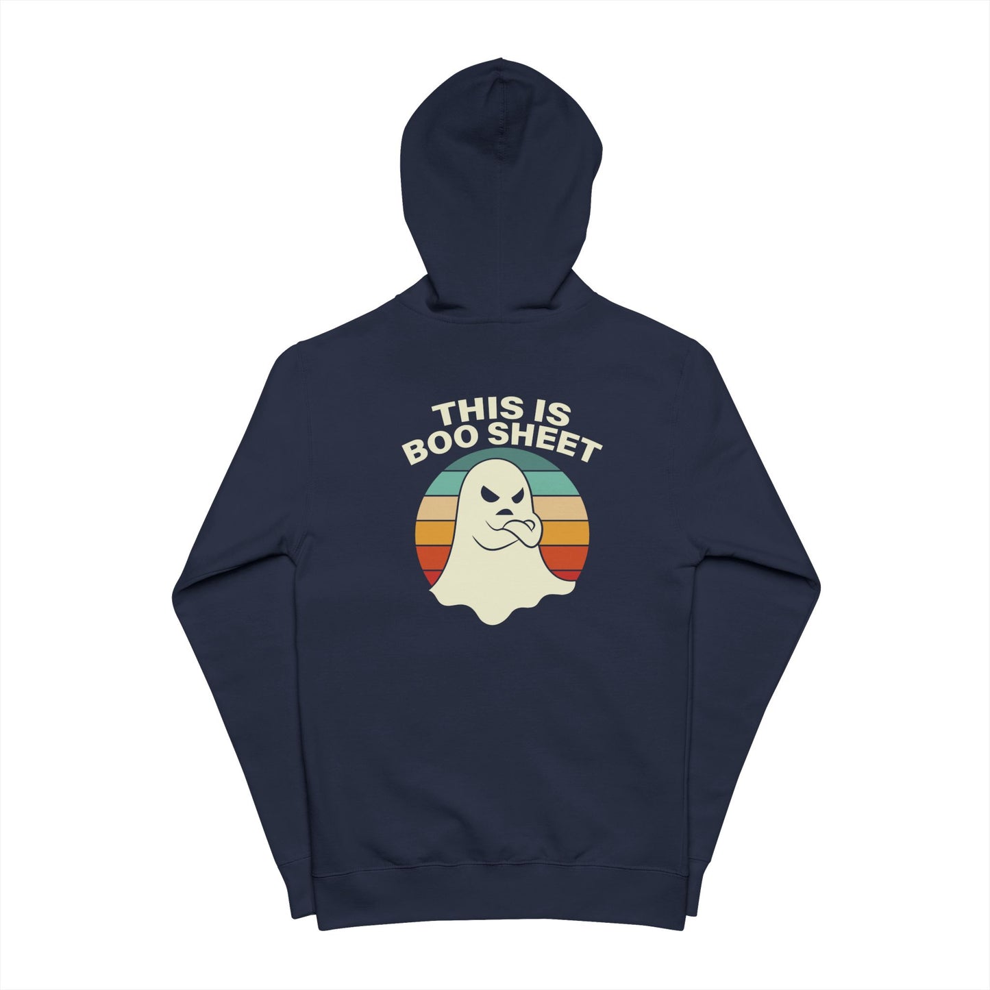 This Is Boo Sheet Funny Halloween T‑Shirt | Sarcastic Ghost Shirt for Spooky Season | Retro Ghost Graphic Tee for Men & Women