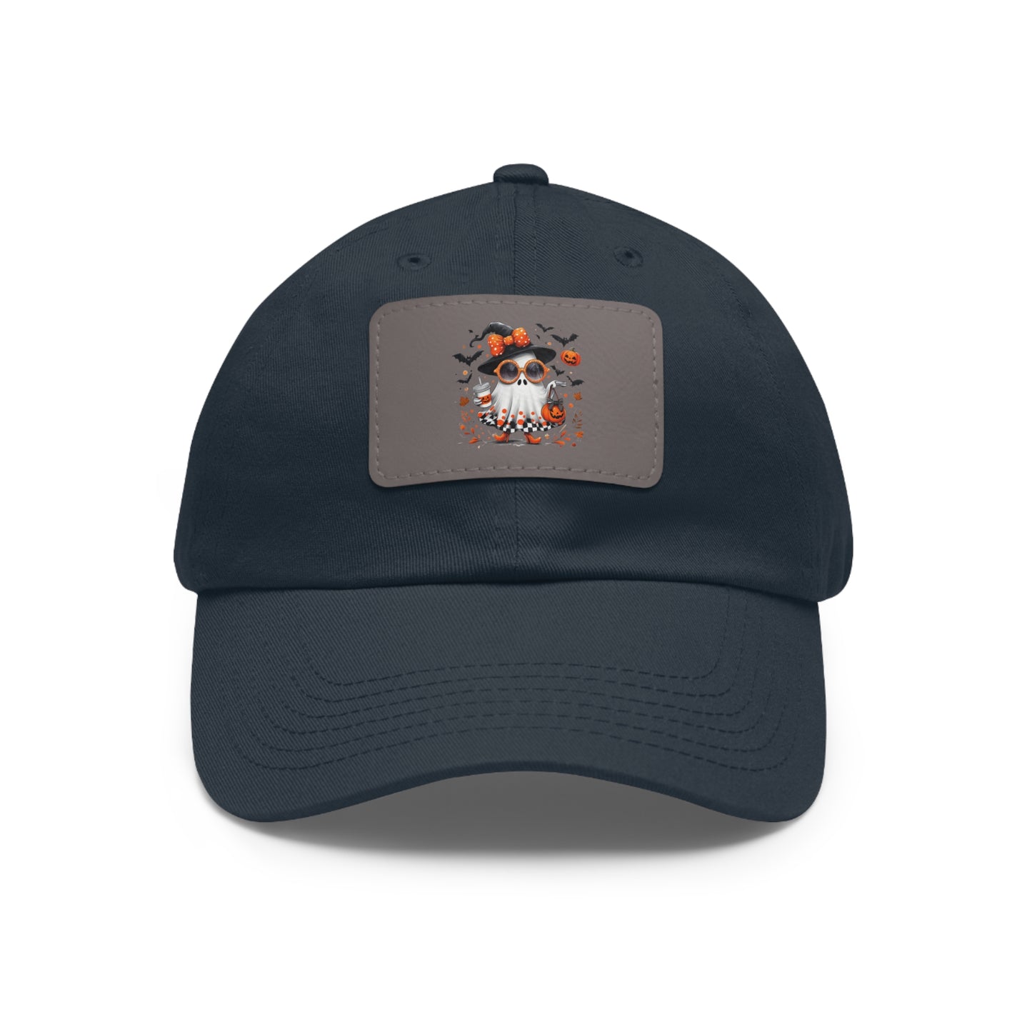 Cute Halloween Ghost T-Shirt | Trendy Witch Ghost Outfit | Spooky Fall Shirt for Women | Pumpkin Aesthetic Halloween Apparel Gift Dad Hat