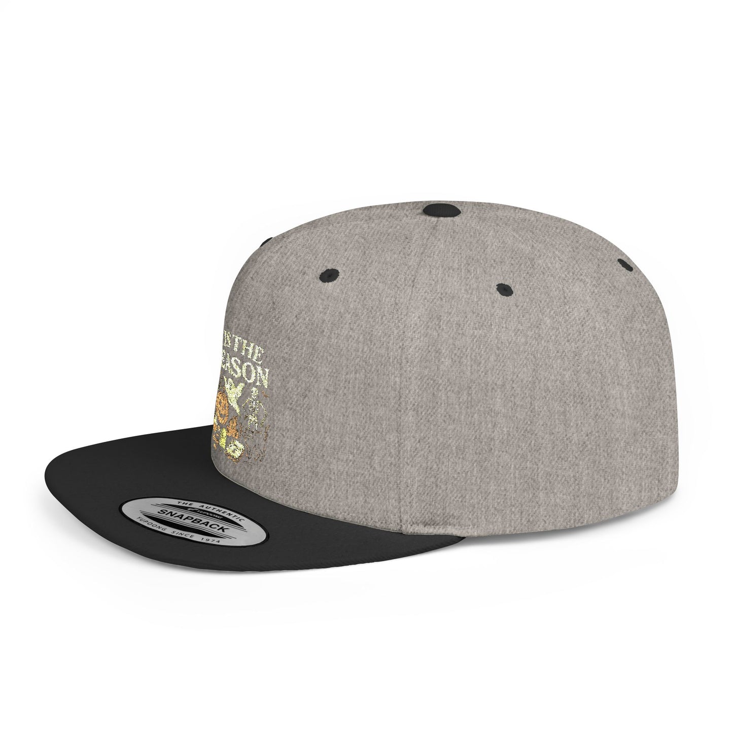‘Tis the Season Halloween  | Vintage Spooky Season Shirt with Ghost, Skeleton & Pumpkin | Retro Halloween Graphic Tee for Fall Snapback Cap