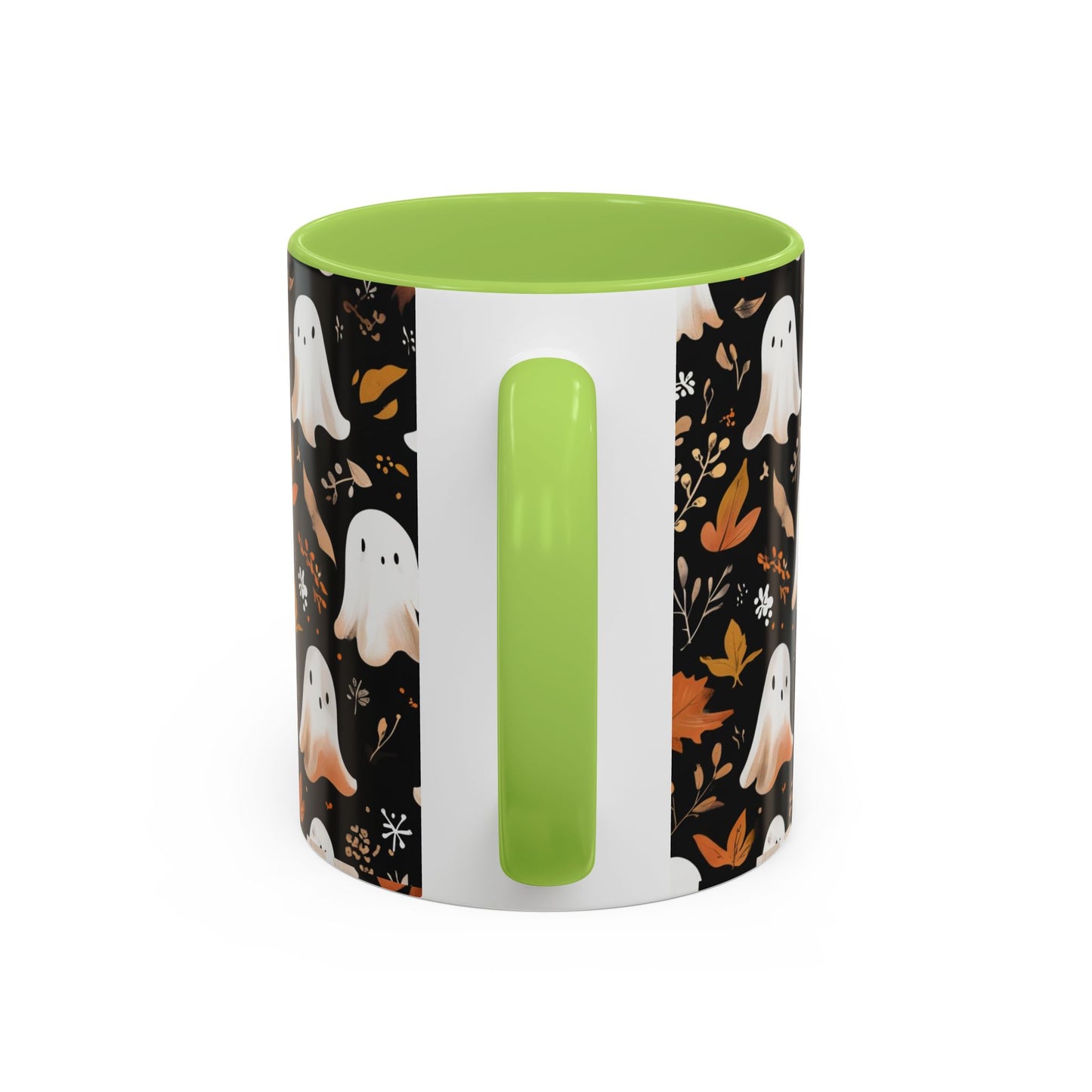 Halloween Ghost Coffee Mug, Cute Fall Mug, Spooky Drinkware, Autumn Gift, Ghost Decor, Accent Mug