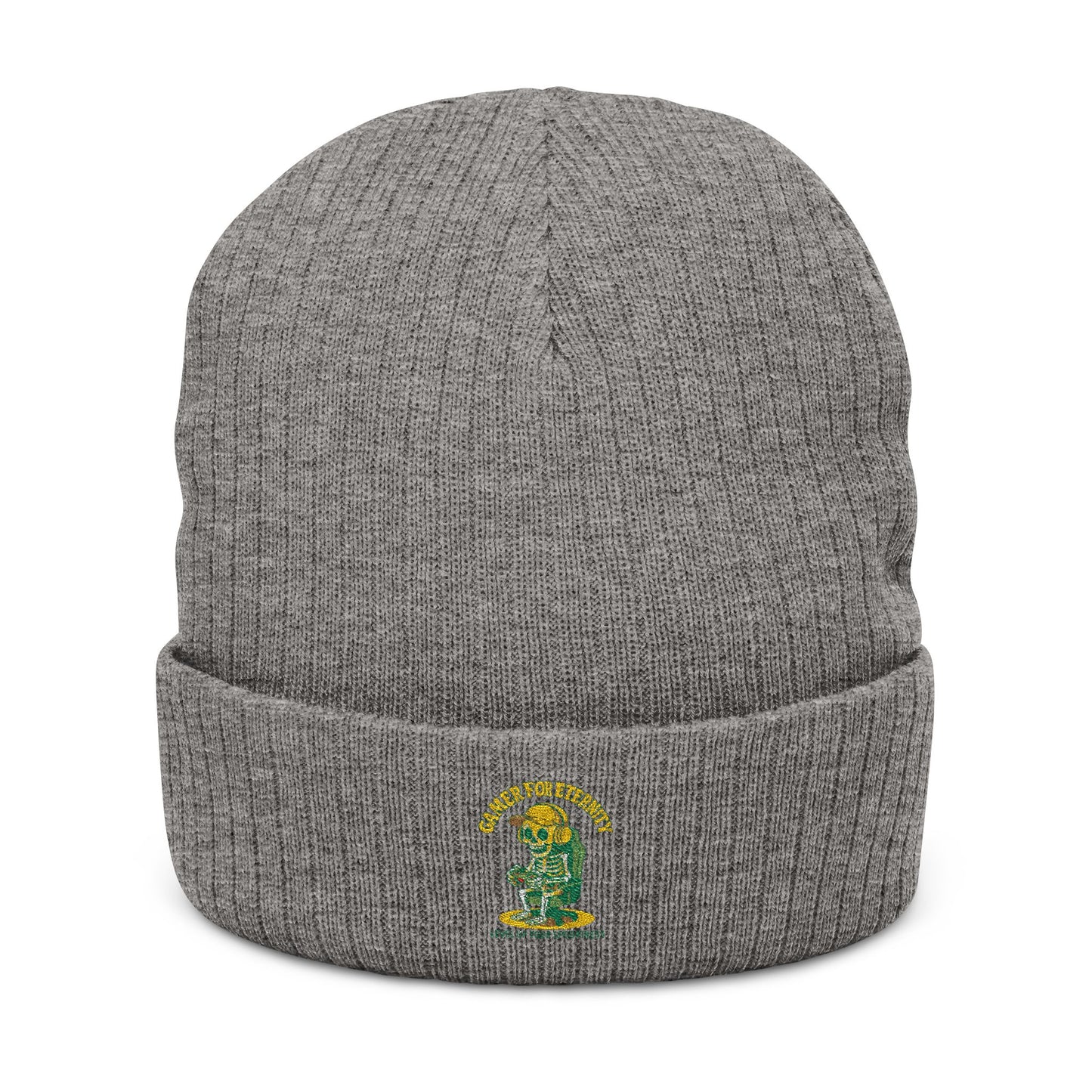 Custom Ribbed Knit Beanie with Embroidery, Perfect Gift for Winter, Beanie Hat for Men and Women, Warm Headwear for Holidays, Knit Cap