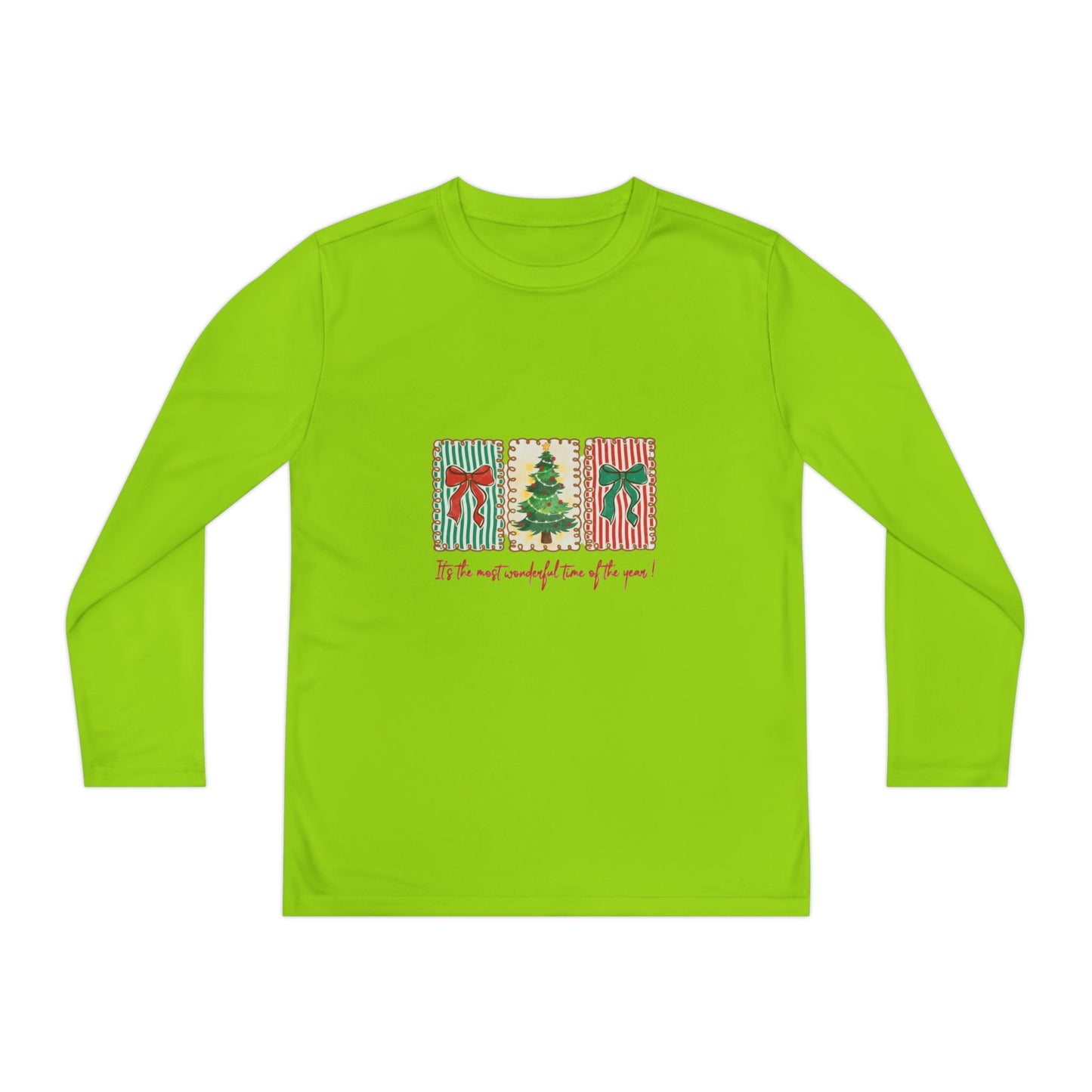 Festive Christmas Tree & Bow Design | It’s the Most Wonderful Time of the Year – Holiday Shirt, Mug, Tote & Home Decor
