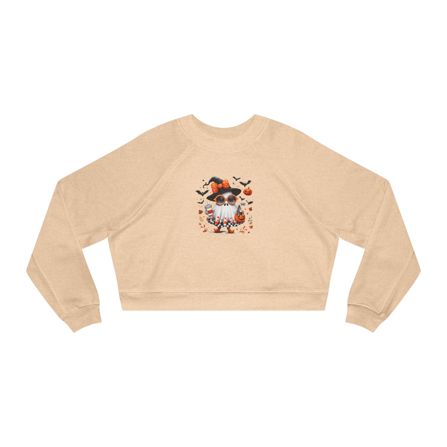Cute Halloween Ghost | Trendy Witch Ghost Outfit | Spooky Fall Shirt for Women | Pumpkin Aesthetic Halloween Apparel Gift