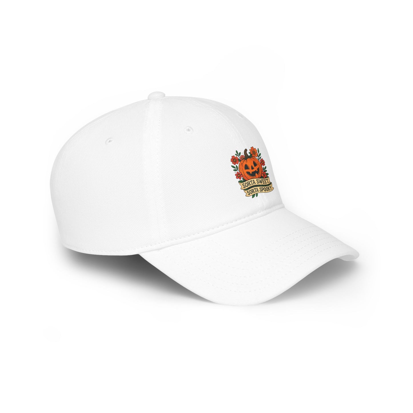 Cute Pumpkin Design – Sorta Sweet, Sorta Spooky Halloween Artwork Baseball Caps