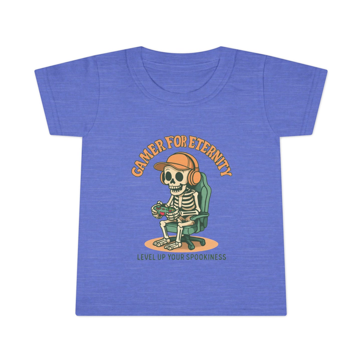 Toddler Skeleton Gamer T-Shirt, Cute Kids Tee, Halloween Costume, Birthday Gift, Casual Wear, Funny Toddler Shirt, Toddler T-Shirt