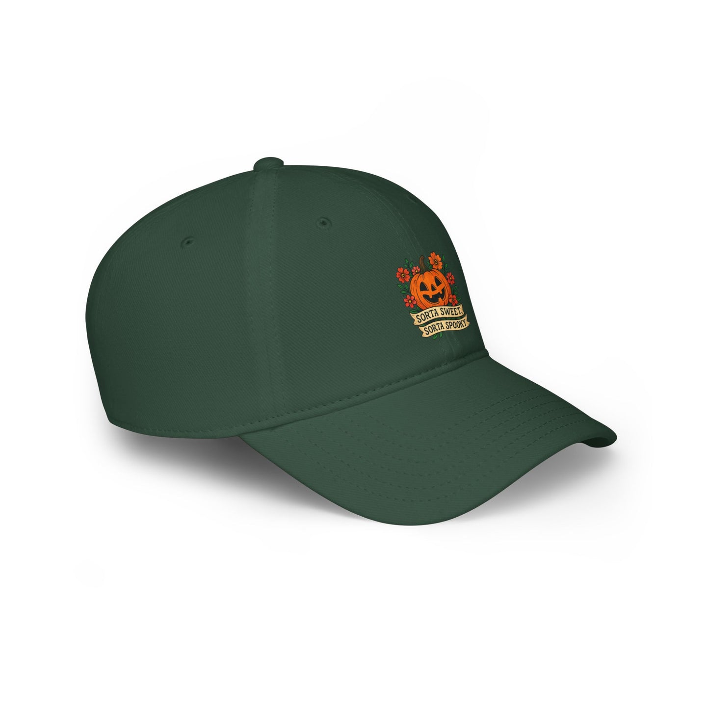 Cute Pumpkin Design – Sorta Sweet, Sorta Spooky Halloween Artwork Baseball Caps